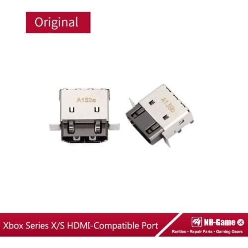 2 Pcs/Lots Repair Part For Xbox Series X/S Console HDMI-compatible Port Interface Socket Connector Jack