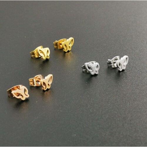 2021 new fashion trend butterfly womens student era earrings