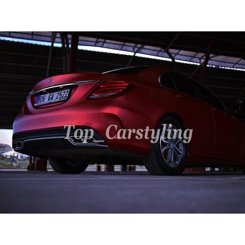 3M quality Red Satin matt chrome Vinyl Wrap stickers foil For Car Wrap coating With Air bubble Free PROTWRAPS 1.52x20m/5x67ft