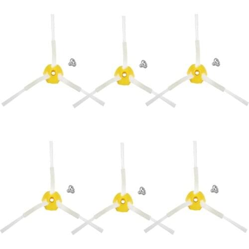 6 3-armed side brush iRobot Roomba series 570 595 620 601 500 600 700 527 560 602 630 529 528 530 532 550 650 760 770 780 parts