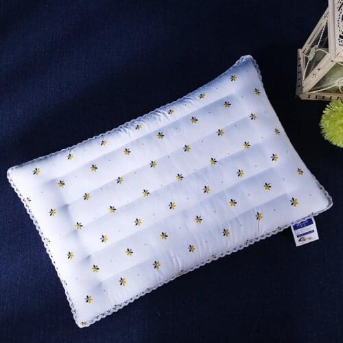 White Stereotype Pillow Filling Neck Pillow Core for Sleeping Bed Pillow Cushion Core Inner 100% Cotton Pillowcover Home