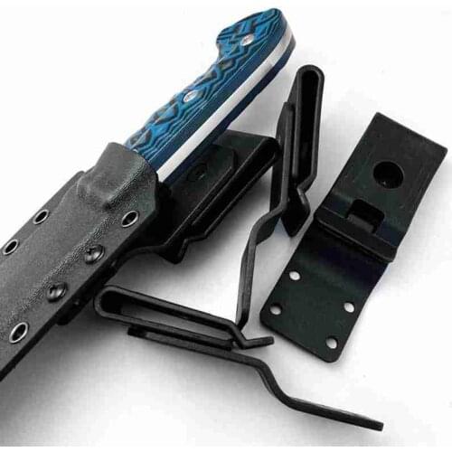 1 knife holder Brand New K Sheath Waist Clip Making Scabbard Clip K Sheath Accessories Carry Sheath Tool with Two Set Screws