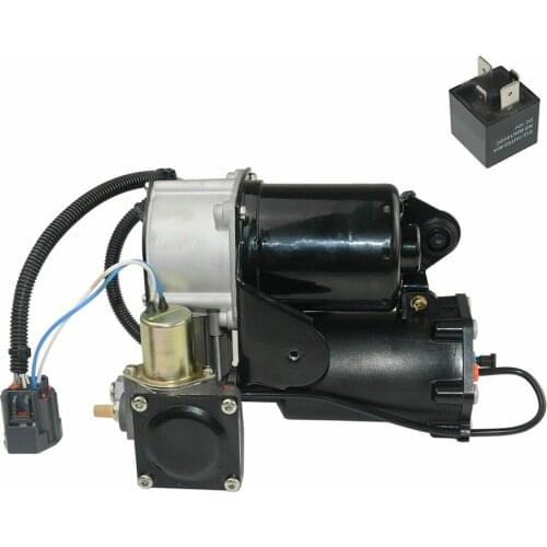 For Range Rover L322 MK3 Hitachi Air Suspension Compressor w/ Relay LR015089 LR025111 New