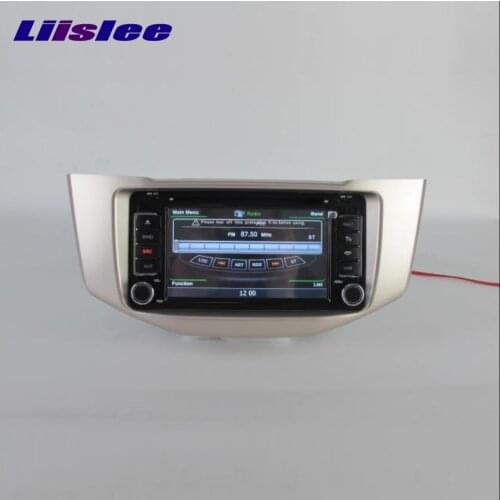 For LEXUS RX 350 RX350 Radio CD DVD Stereo Player & GPS Nav Navi Navigation System Double Din Car Audio Installation Set