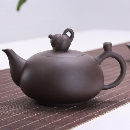 Raw Ore Purple Sand Pots Variety Of Optional Fun Gentleman Pot Chinese Style Household Tea Set Gifts Customized Special Sale