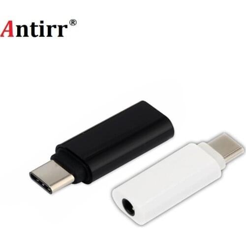 Type-C to 3.5mm Earphone cable Adapter usb 3.1 Type C USB-C male to 3.5 AUX audio female Jack for Xiaomi 6 Mi6 Letv 2 pro 2 max2