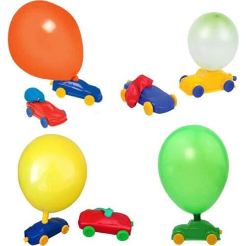 Classic toy Reminisced balloon car classic toy balloon barrowload toys for children baby toys magic
