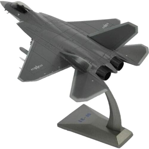 1:72 J-31 Aircraft Fighter Plane Diecast Model Table Decoration Collections