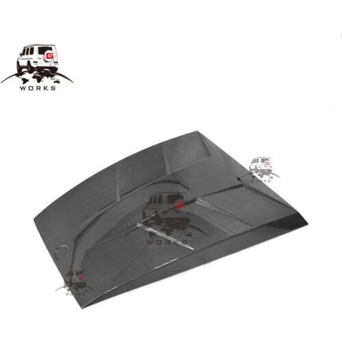 W464 eurocar style carbon fiber hood cover fit for G-class W463A G500 G63 40th anniversary style carbon bonnet