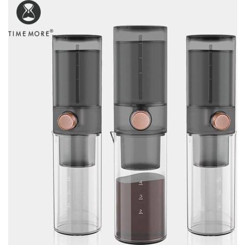 TIMEMORE Store Ice Coffee Machine 400mlDripUtensilsWaterDripBrewMakerGlassMinimalismPortableForHouseholdOfficeKitchenTrave