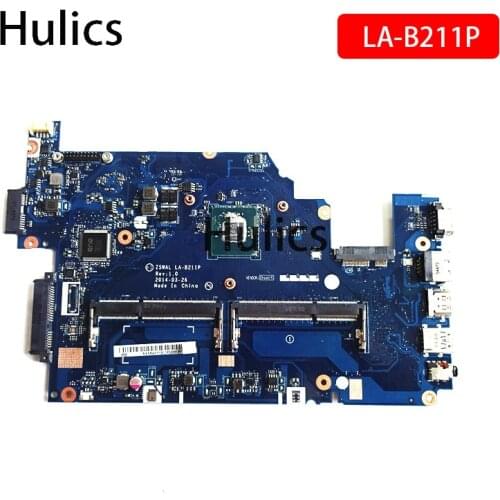 Hulics Original laptop motherboard For ACER E5-511 Z5WAL LA-B211P N2930 N3530 N3540 Mainboard