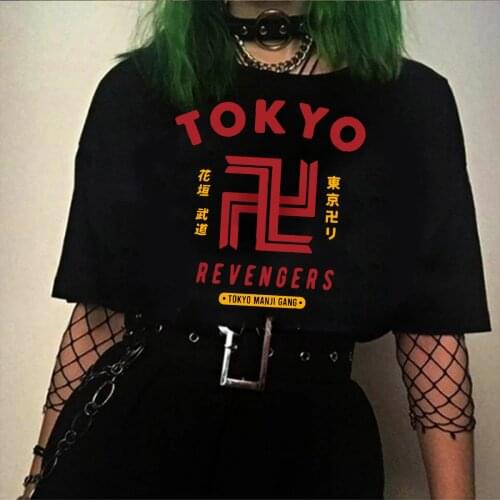 New Japanese Anime Tokyo Revengers T Shirt Men Kawaii Harajuku Manga Graphic Tees Anime T-shirt Unisex Summer Tops Tshirt Male