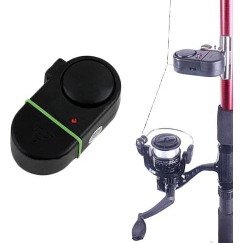 NEW Flashing Light Fishing Bite Alarm Clip Night Rod Alert Indicator Helpful Tool