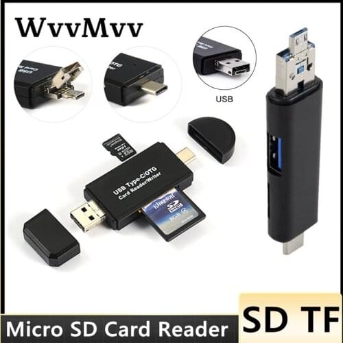 OTG Micro SD Card Reader USB 3.0 Card Reader 2.0 For USB Micro SD Adapter Flash Drive Smart Memory Card Reader Type C