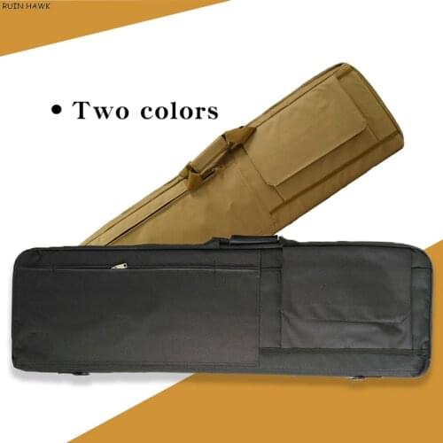 33"/85CM Tactical Hunting Padded Rifle Gun Carrying Bag Shotgun Shoulder Case Rifle Bag BK 100cm