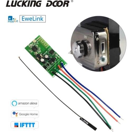 Smart switch wifi relay module Electronic door lock DL-DC12 Smart Home Wi-fi Light Switch Remote Control For IOS Android