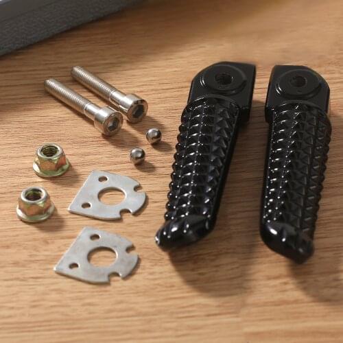 1 Pair Aluminum Motorcycle Motorbike Rear Footrests Foot Pegs for Yamaha YZF R1 1998-2014 YZF R6 1999-2012 11 YZF R6S 2003-2008