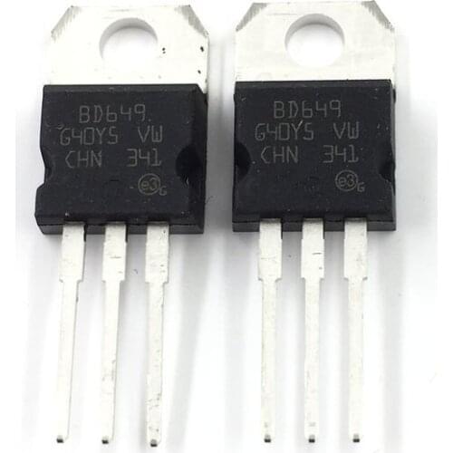 10pcs/lot new BD649 TO-220 triode NPN