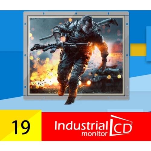 M190S-OFR/ Faismars 19 Inch 1280*1024 Resistive Touch Screen Monitor Open Metal Frame Touch Monitor with VGA/DVI/HDMI interfaces