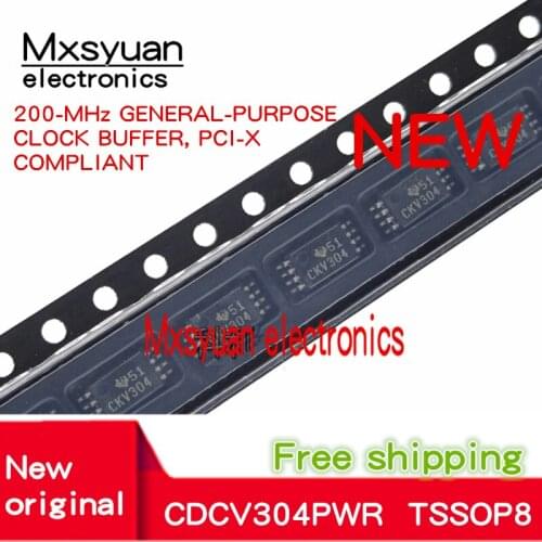 20pcs~100PCS/LOT CDCV304 CDCV304PWR CDCV304PWRG4 CDCV304PW TSSOP8 New original In stock