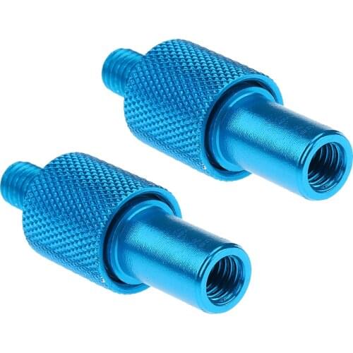MagiDeal 2x 8mm Fishing Rod Pod Connector Net Head Adapter Fishing Landing Net Parts Carp Fishing Accessories