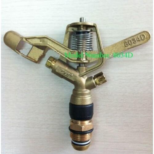 FREE SHIPPING Agricultural Full Circle Rotating Brass Sprinkler Nozzle