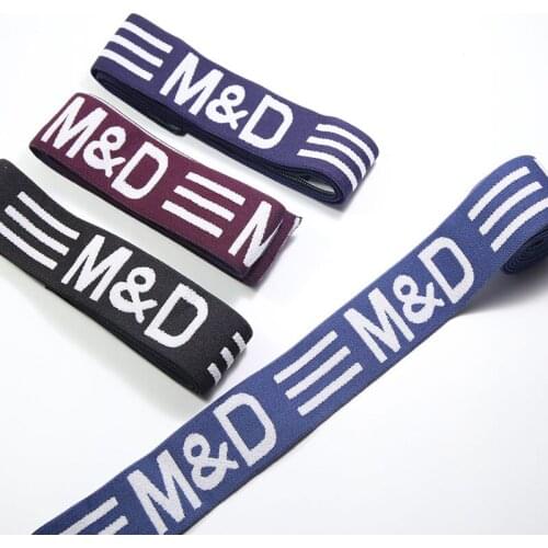 Alphanumeric Elastic bands for clothes 38MM Elastic ribbon DIY Sewing Accessories rubber band elastic bands for fit