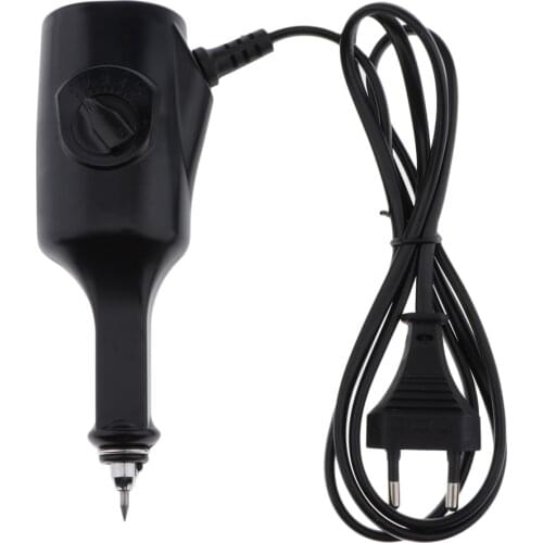 Electric Jewelry Engraver Pen Engraving Tool Stone Wood Glass Metal EU Plug