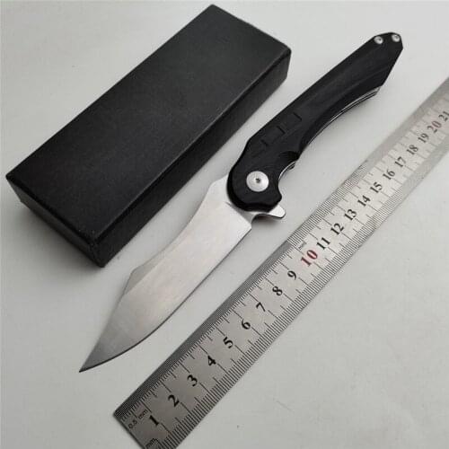 KESIWO L138 Folding D2 Blade Survival Hunting Tactical Camping Pocket Flipper G10 Outdoor Fruit Kitchen Rescue Hiking EDC Knife