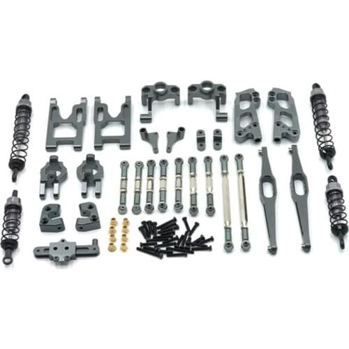 Metal Upgrade Parts Kit Shock Absorber for WLtoys 12428 12423 12427 Feiyue FY03 FY-03 1/12 RC Car Spare Accessories