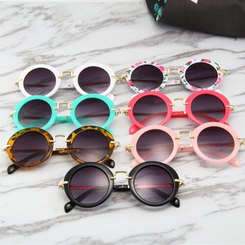 Fashion Round Kids Sunglasses Boys Girls Vintage Sun Glasses UV Protection Classic Children Eyewear UV400