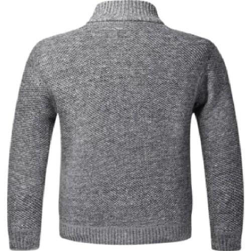 2021 Autumn Winter New Mens Jacket Slim Fit Stand Collar Zipper Jacket Men Solid Cotton Thick Warm Jacket Men