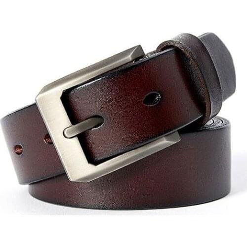 Premium Qualit Fashion Mens 100% Cow Genuine Leather Handmade Dress Strap Belt Classic Designs for Work Business and Casual