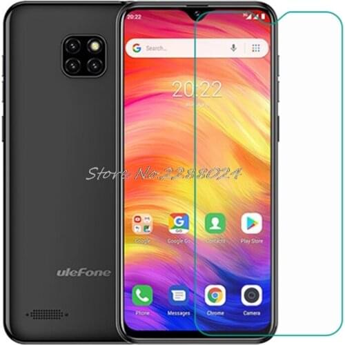 Smartphone 9H Tempered Glass for Ulefone Note 7 NOTE7 6.1" GLASS Protective Film Screen Protector cover phone