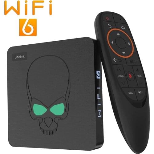 Beelink GT King TV Box Android 9.0 Amlogic S922X Hexa-core G52 MP6 Graphics 4GB LPDDR4 64GB ROM WiFi 6 Bluetooth 4.1 4K 75hz