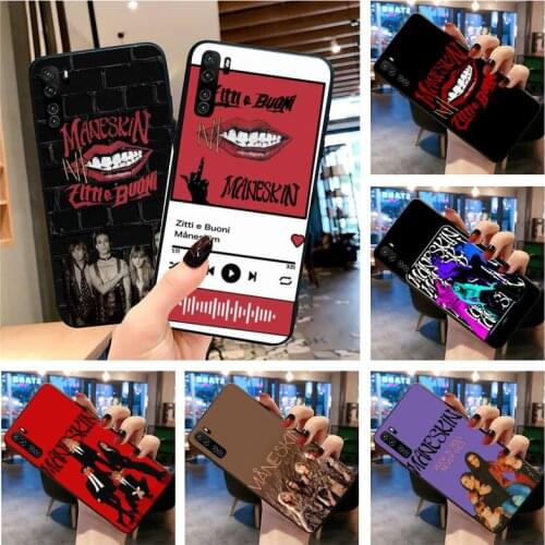 Maneskin Damiano David Phone Case for Huawei P20 P30 P40 lite E Pro Mate 40 30 20 Pro P Smart 2020 P10