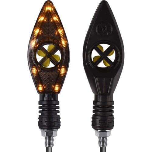 For YAMAHA FZ8 FZ6 XSR700 XSR900 XSR 900 XV950 XV 250 950 Motorcycle Indicators Flowing Turn Signal Lights Built-in Flash Relay