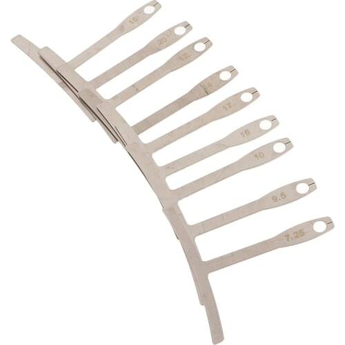 Stainless Understring Gauge for Guitar Nut Bridge Saddle String Setup