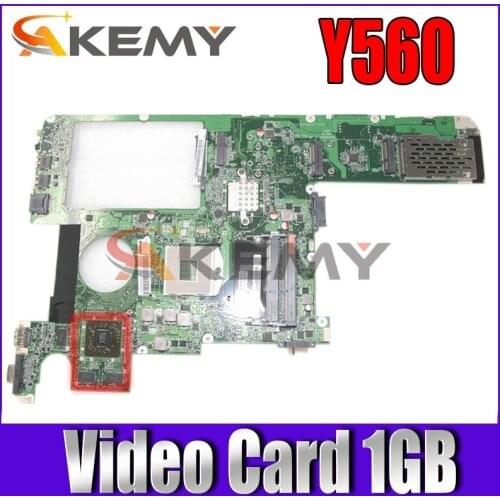 Akemy 11S1101213 Laptop Motherboard For Lenovo Y560 DAKL3AMB8E0 HM55 DDR3 HD5000 Video Card 1GB Main Board full works