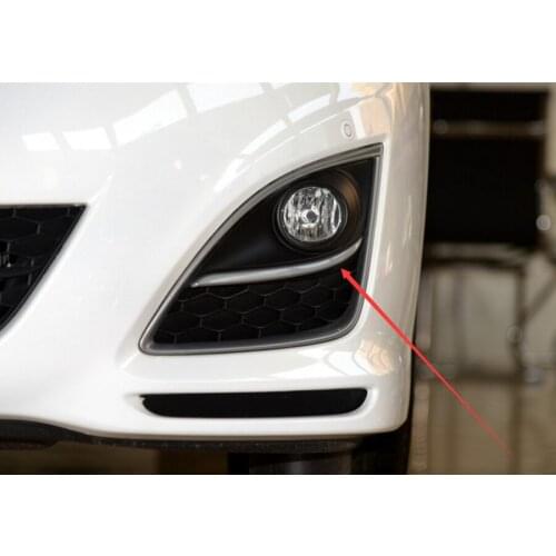 Car body fog lamp cover trim for mazda 6 2012 sport coupe