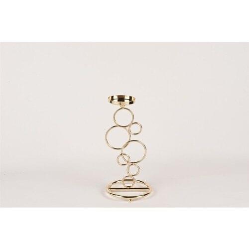 Mikasa Moor Gold Retro Candle Holder 31 cm