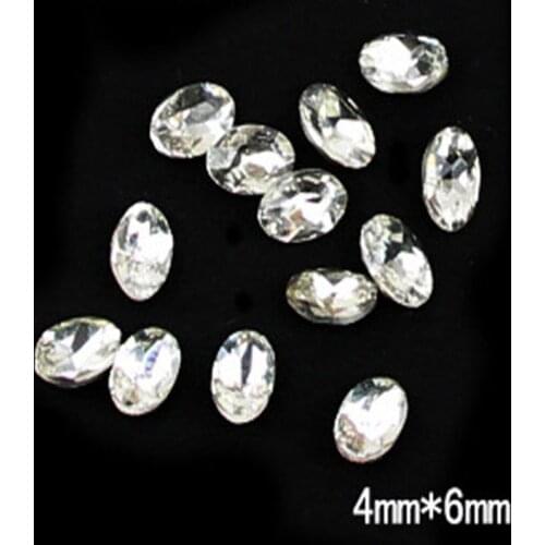 1 Box Mixed Rhinestone Clear Crystal Flatback Nails Art Diamond For Decorations Beads Fit Embellishments of Fabric Garment