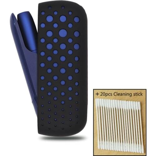 1pc New Style Hole Case Ultra Slim Protective Cover For Iqos 3.0 Cigarette Accessories Silicon Case Cover For Iqos 3 DUO