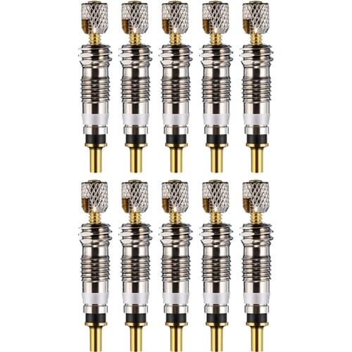 10 Pieces Valve Core Bike Replacement Tubeless Core for Tubeless Road MTB Bike,Bicycle Accessories