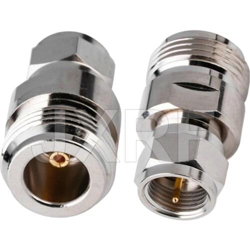 5 pcs RF connector F to N adapter F male Plug to N female straight connector Free shipping