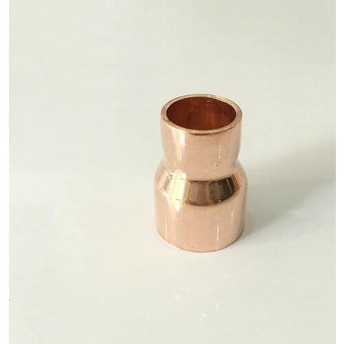25mm X12.7mm Inner Diameter Copper End Feed Straight Reducing Coupling Plumbing Fitting Scoket Weld Water Gas Oil