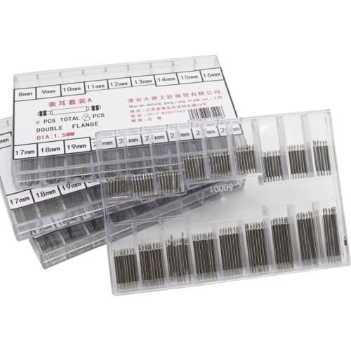 270pcs/Set Watch Accessories Watch Strap Band Stainless Steel Metal Spring Bars8mm - 25mm Belt Repair Tools