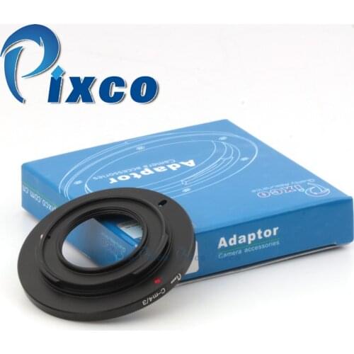 Pixco C-M4/3, Lens Adapter Suit For 16mm C Mount Film Lens to Suit for Micro Four Thirds 4/3 Camera