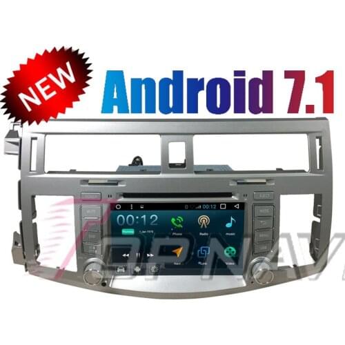 Topnavi 8" Quad Core Android 7.1 Car Radio Stereo GPS Navigation for Toyota Avalon Audio DVD Player Auto Multimedia Double Din