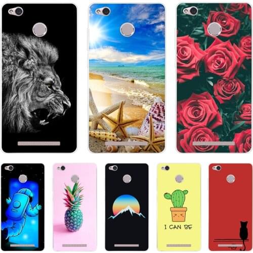 Phone Cases For Xiaomi Redmi 3 Pro 3s Redmi 3s Cover Silicon Phone Back Cover for Xiaomi Redmi 3 Pro Case Redmi 3 S Pro Case